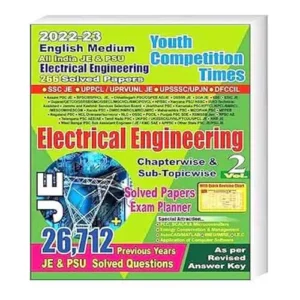 Youth Electrical Engineering JE Chapterwise Solved Papers Exam Planner Vol 2 For SSC JE UPPCL UPRVUNL UPSSSC UP JN DFCCIL in English