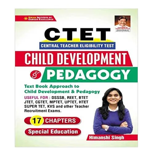 Kiran CTET Child Development and Pedagogy Text Book Approach by Himanshi Singh in English