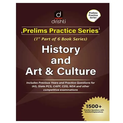 History and Art and Culture drishti Prelims Practise Series