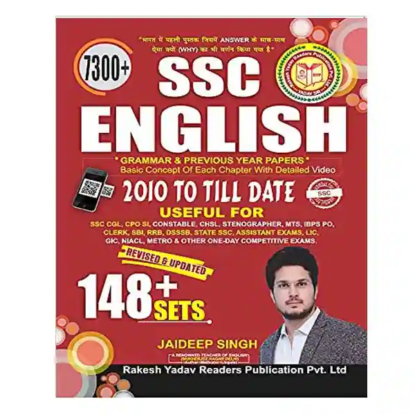 Rakesh Yadav 7300+ SSC English Previous Year Papers 2010 to Till Date 148+ Sets