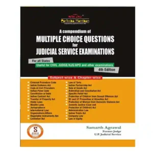 Pariksha Manthan A Compendium of Multiple Choice Questions for Judicial Service Exams for All States 4th Edition Book in English