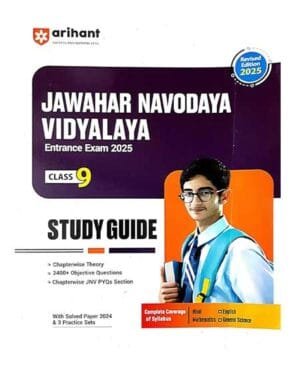 Arihant Jawahar Navodaya Vidyalaya Class 9 Entrance Exam 2023 Complete Guide in English