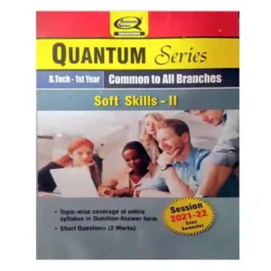 Quantum Series BTech 1st Year Soft Skills II Common to All Branches