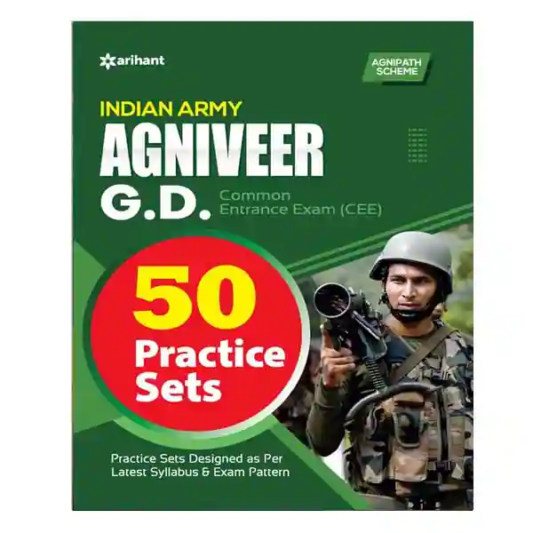 Arihant Indian Army Agniveer GD Common Entrance Exam 50 Practice Sets Book in English