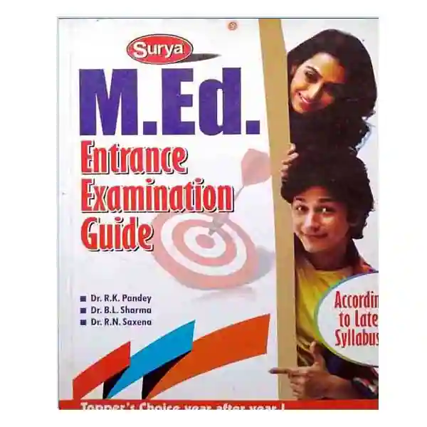Surya MEd Entrance Examination Guide According to Latest Syllabus Book in English
