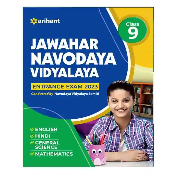 Arihant Jawahar Navodaya Vidyalaya Class 9 Entrance Exam 2023 Complete Guide in English