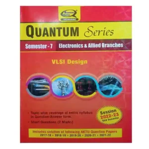 AKTU Quantum Series Semester 7 Electronics and Allied Branches VLSI Design Book in English