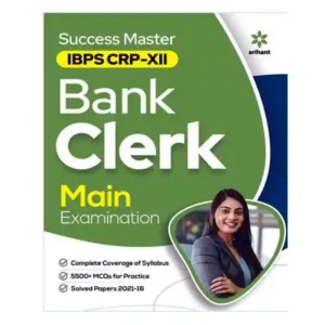 Arihant IBPS CRP XII Bank Clerk Main Exam Success Master Guide in English