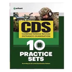 Arihant CDS Entrance Examination 10 Practice Sets Book in English