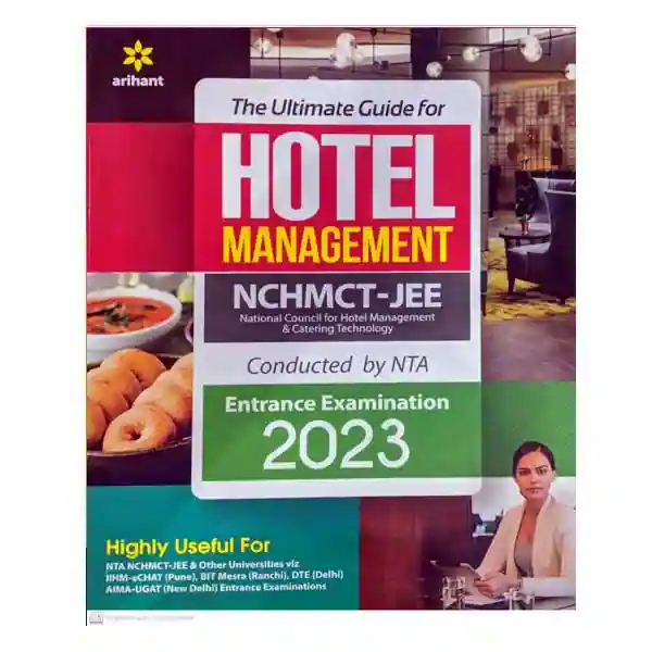 Arihant Hotel Management NTA NCHMCT JEE Entrance Exam 2023 Ultimate Guide in English