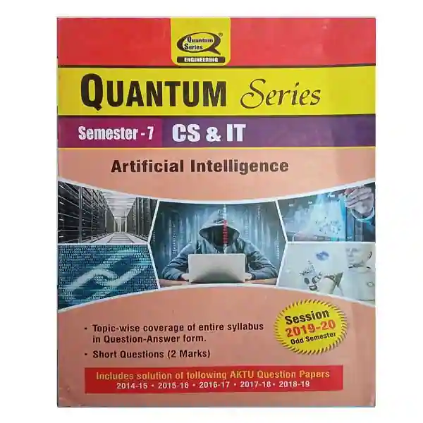 Quantum Series AKTU BTech Semester 7 CS and IT | Artificial Intelligence