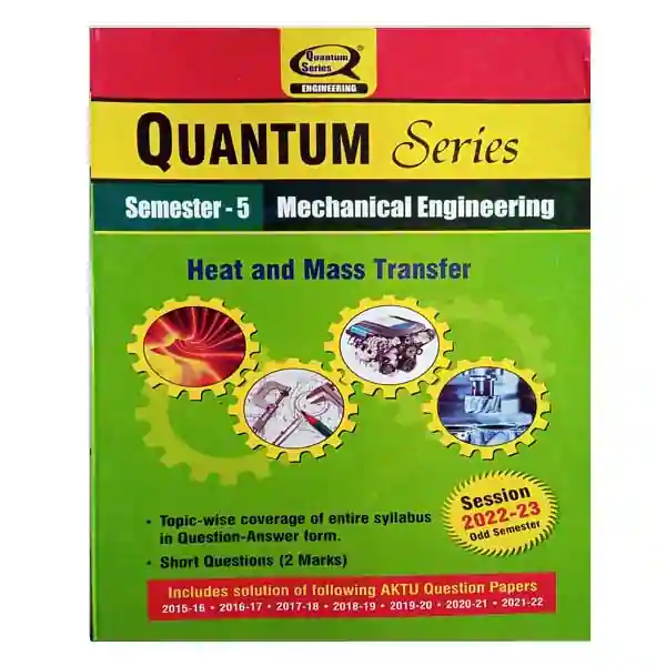 AKTU BTech Semester 5 Quantum Series Mechanical Engineering | Heat and Mass Transfer