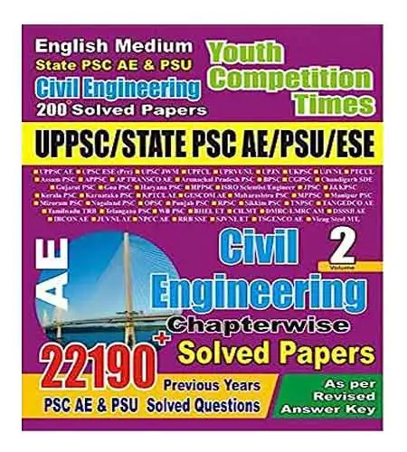 Youth Competition Times Civil Engineering UPPSC Vol 2 in English