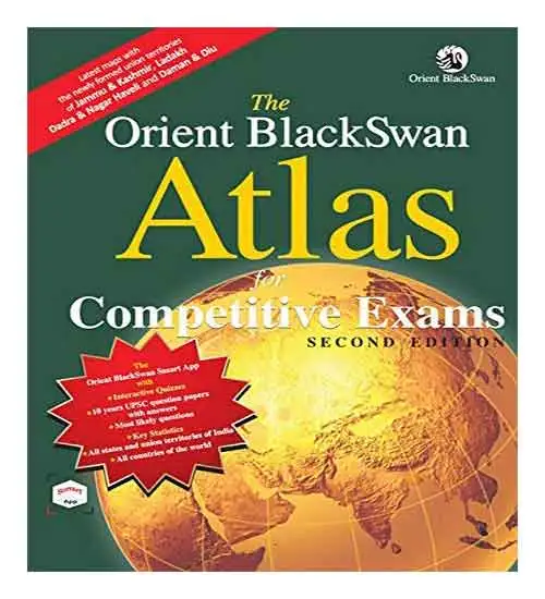 The Orient Blackswan Atlas Competitive Exams 2nd Edition English Medium