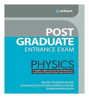 Arihant Post Graduate Entrance Exam Physics Complete Guide Book English Medium