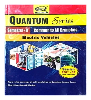 AKTU Quantum Series Btech Semester 8 Common To All Branches Electric Vehicles