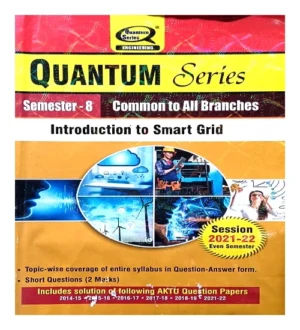 AKTU Quantum Series Btech Semester 8 Common To All Branches Introduction To Smart Grid