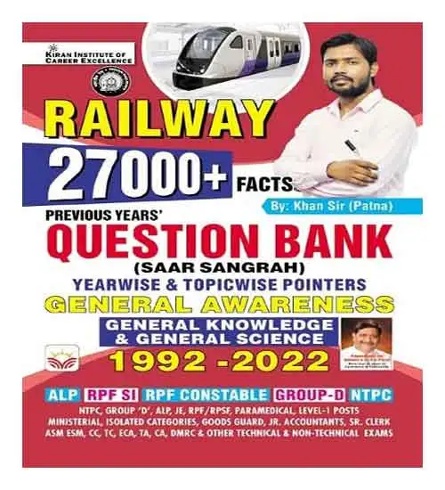 Kiran Railway 27000+ Facts General Awareness By Khan Sir