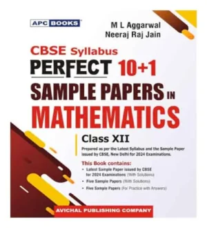 Avichal Class 12th Maths Book CBSE Syllabus Perfect 10+1 Solved Papers in English