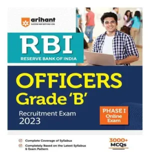 Arihant RBI Officers Grade'B' PHASE I Exam 2023