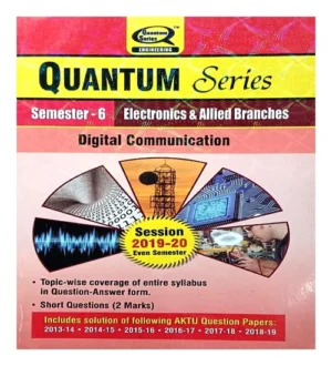 AKTU Quantum Series Btech Semester 6 Electronics And Allied Branches Digital Communication