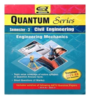 AKTU Quantum Series Btech Semester 3 Civil Engineering Engineering Mechanics