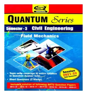 AKTU QUANTUM SERIES SEMESTER 3 CIVIL ENGINEERING FLUID MECHANICS