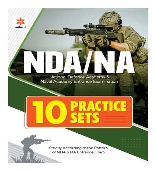 Arihant NDA NA National Defence Academy Naval Academy Entrance Exam 10 Practice Sets Book in English