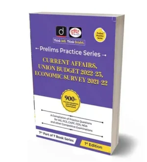 Drishti Prelims Practice Series Current Affairs | Union Budget 2022-2023 | Economic Survey 2021-2022