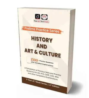 Drishti Prelims Practice Series History And Art and Culture 1st Part 4th Edition Book | English Medium