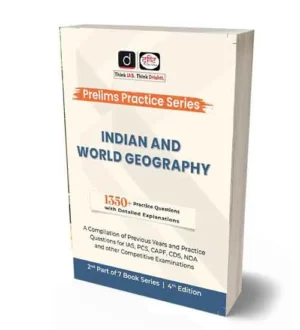 Drishti Prelims Practice Series Indian And World Geography 2nd Part 4th Edition Book | English Medium