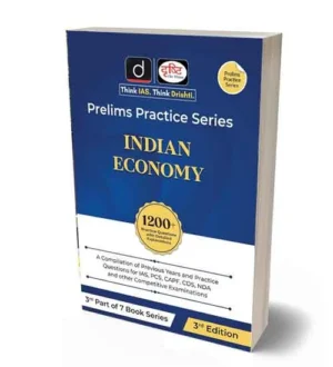 Drishti Prelims Practice Series Indian Economy 3rd Part 3rd Edition Book English Medium