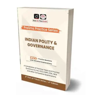 Drishti Prelims Practice Series Indian Polity and Governance 4th Edition Part 5 Book | English Medium