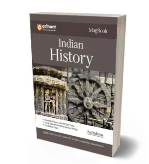 Arihant Magbook Indian History 2nd Edition Book English Medium for UPSC | State PCS and Other Competitive Exams