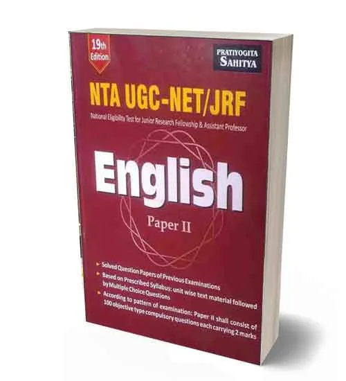 Pratiyogita Sahitya NTA UGC NET | JRF | English Paper 2 Complete Book 19th Edition