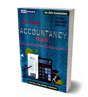 APC Books CBSE Class 11 Accountancy Book for 2024 Exam | English Medium | By D K Goel