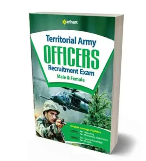Arihant Territorial Army Officers Recruitment Exam Male and Female | Complete Book | English Medium