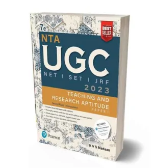 NTA UGC NET SET JRF 2023 Teaching and Research Aptitude General Paper 1 Book 7e in English By K V S Madaan