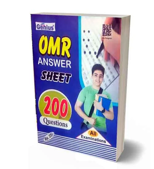 Genius OMR Answer Sheet 200 Questions | for All Examinations