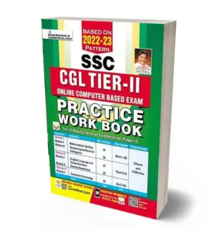 Kiran SSC CGL Tier 2 Exam 2023 Practice Work Book English Medium