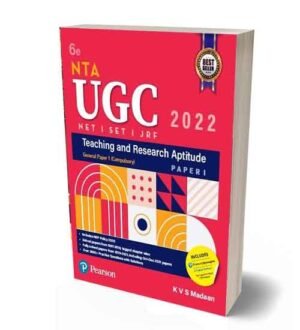 NTA UGC NET SET JRF Teaching and Research Aptitude General Paper 1 Book in English Pearson By K V S Madaan