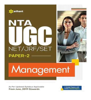 Arihant NTA UGC NET JRF SET Paper 2 Management