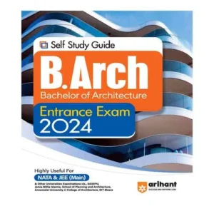 Arihant B Arch Bachelor of Architecture 2024 Entrance Exam Study Guide Book English Medium