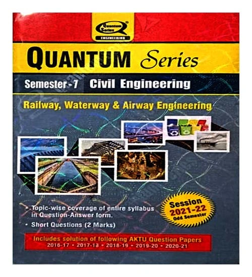 Quantum Series Railway Waterway And Airway Engineering Civil