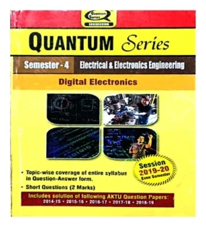 Quantum Series Digital Electronics Electrical And Electronics Engineering AKTU B Tech Semester 4