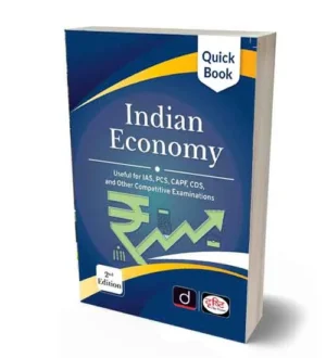 Drishti Quick Book Indian Economy Book 2nd Edition English Medium for IAS PCS CAPF CDS and Other Exams