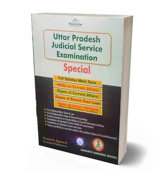 Pariksha Manthan UP Judicial Service Examination Special Full Syllabus Mock Tests Book English Medium