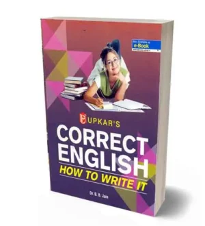 Upkar Prakashan Correct English How to Write It By Dr B B Jain