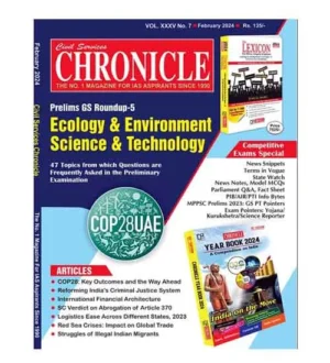 Civil Services Chronicle February 2024 English Medium Monthly Magazine Prelims GS Roundup 5 Ecology and Environment Science and Technology