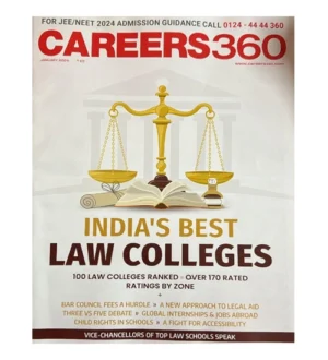 Careers360 January 2024 English Monthly Magazine India Best Law Colleges Special